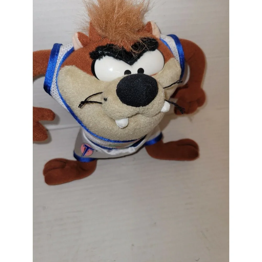 Vintage Space Jam 1996 Taz Plush McDonald's Toy Looney Tunes Tasmanian Devil